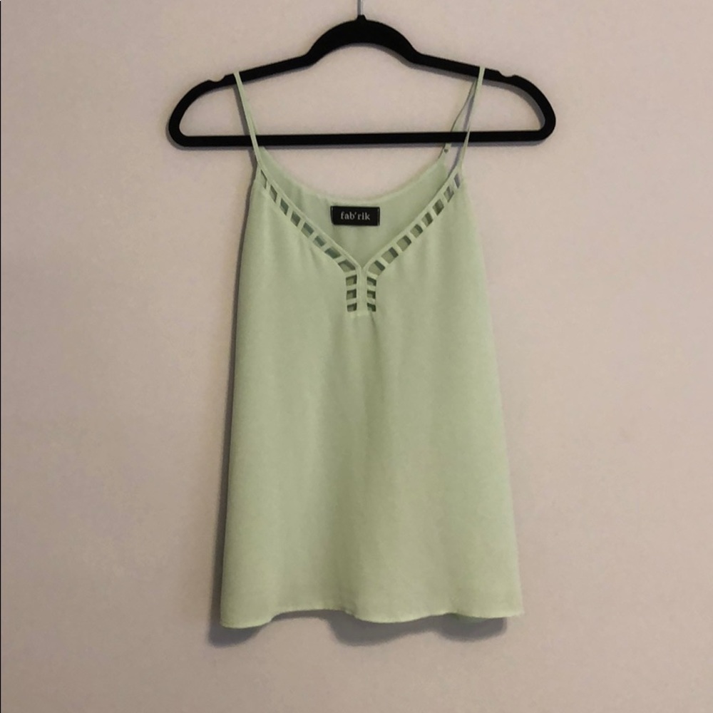 Fabrik mint green top